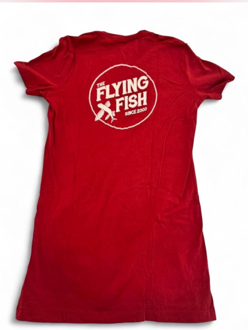 Flying Fish Red Tee w/Logo on Back & Front - Picture 4 of 8